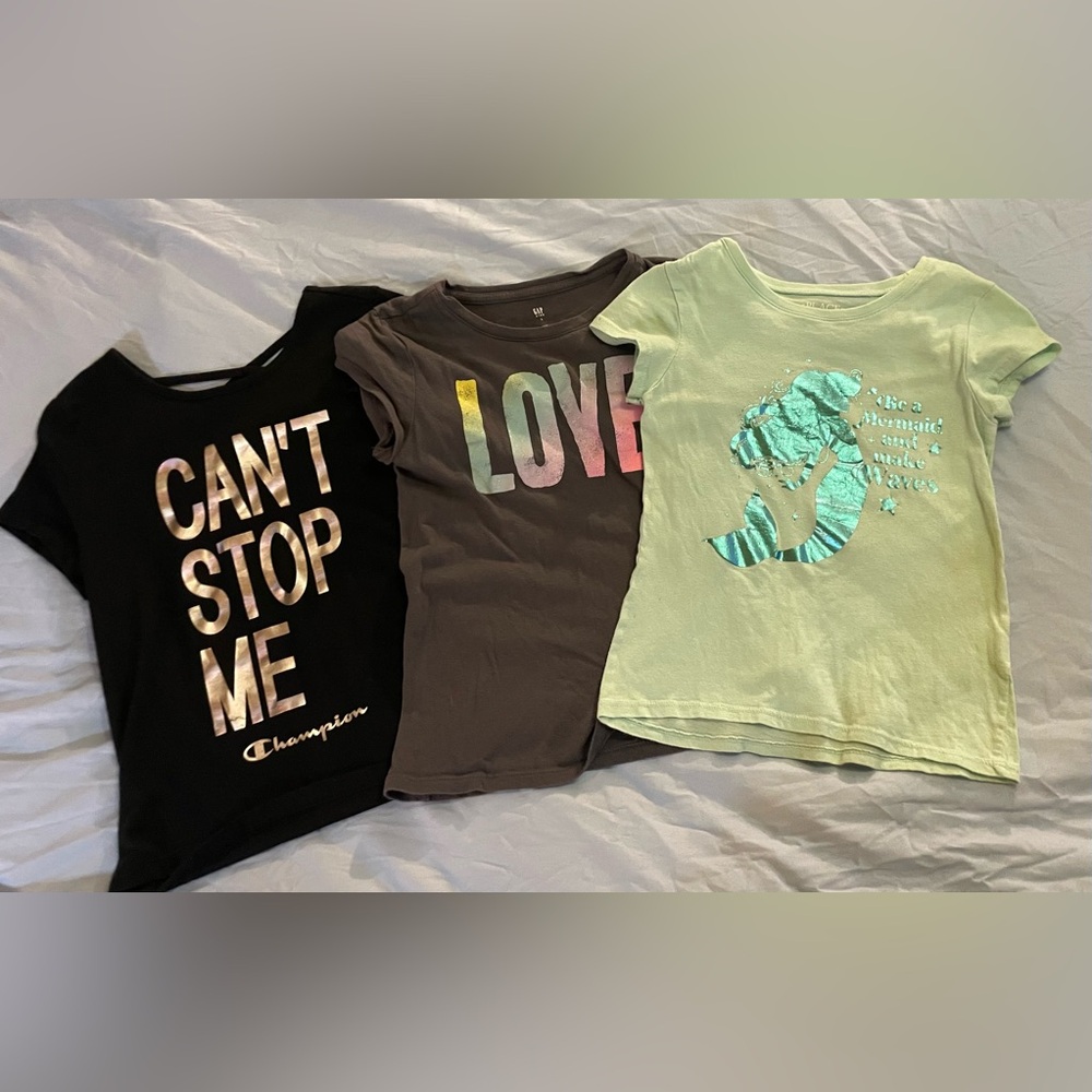Bundle of girl shirts